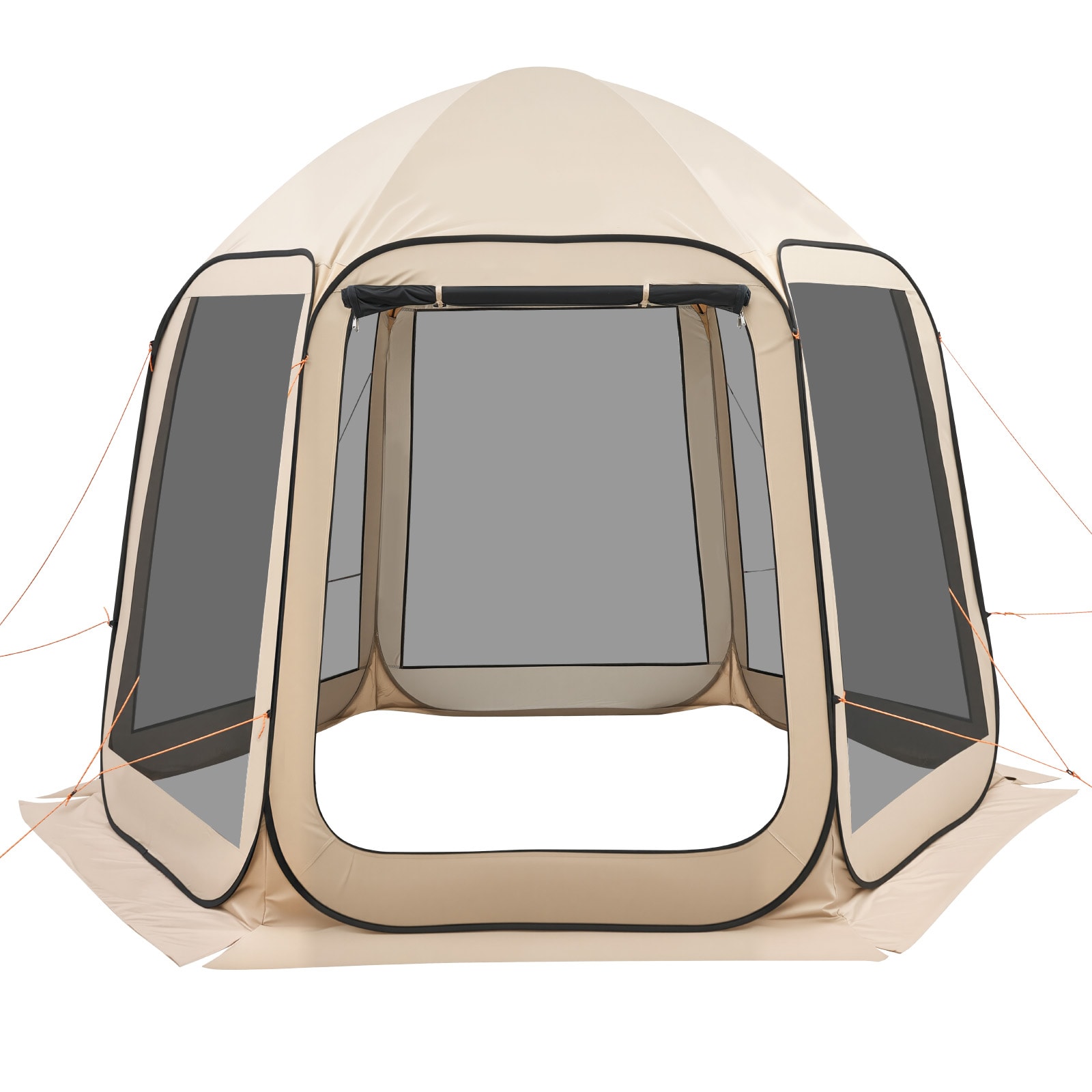 Pop Up Screen House Tent For Garden And Patio With Netting Sides_voghion.com